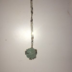 Vintage Collector Kendra Scott Gold Stone Necklace